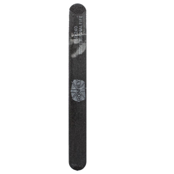 RONNEY Professional PREMIUM Nailfile -PILNIK 180/240 CZARNY PROSTY jest-ponad0szt,zmieniam-na0:2021-04-05
